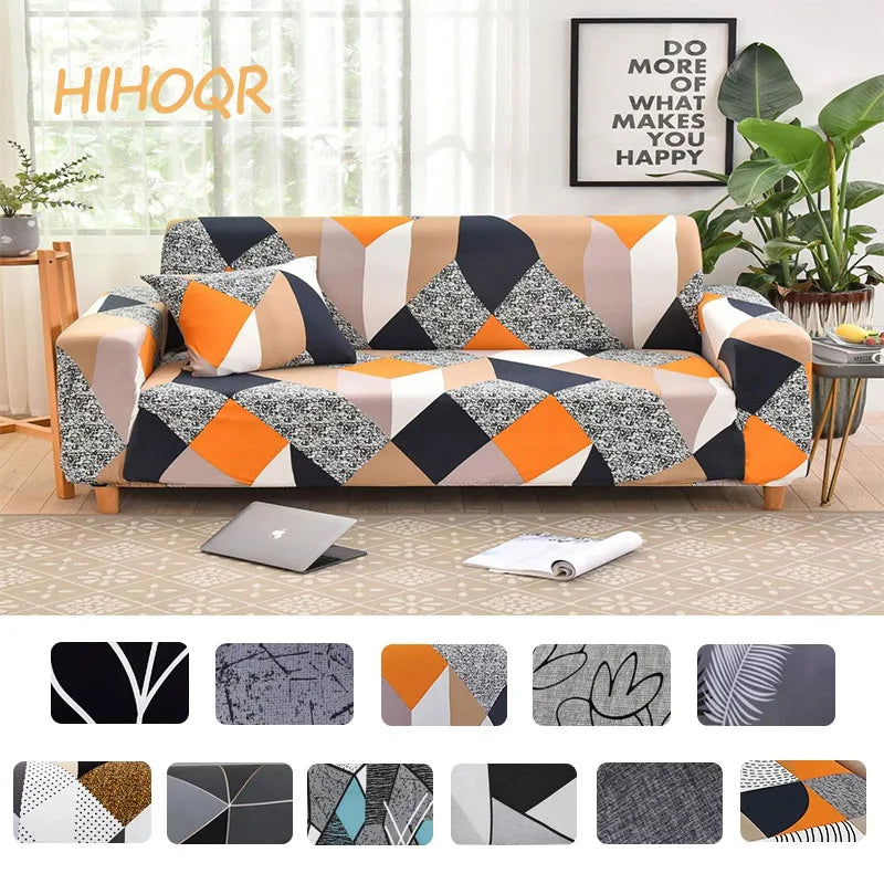 Stretch Plaid Slipcover Elastic Sofa for Living Room Sofa Chair Couch Cover Home Decor