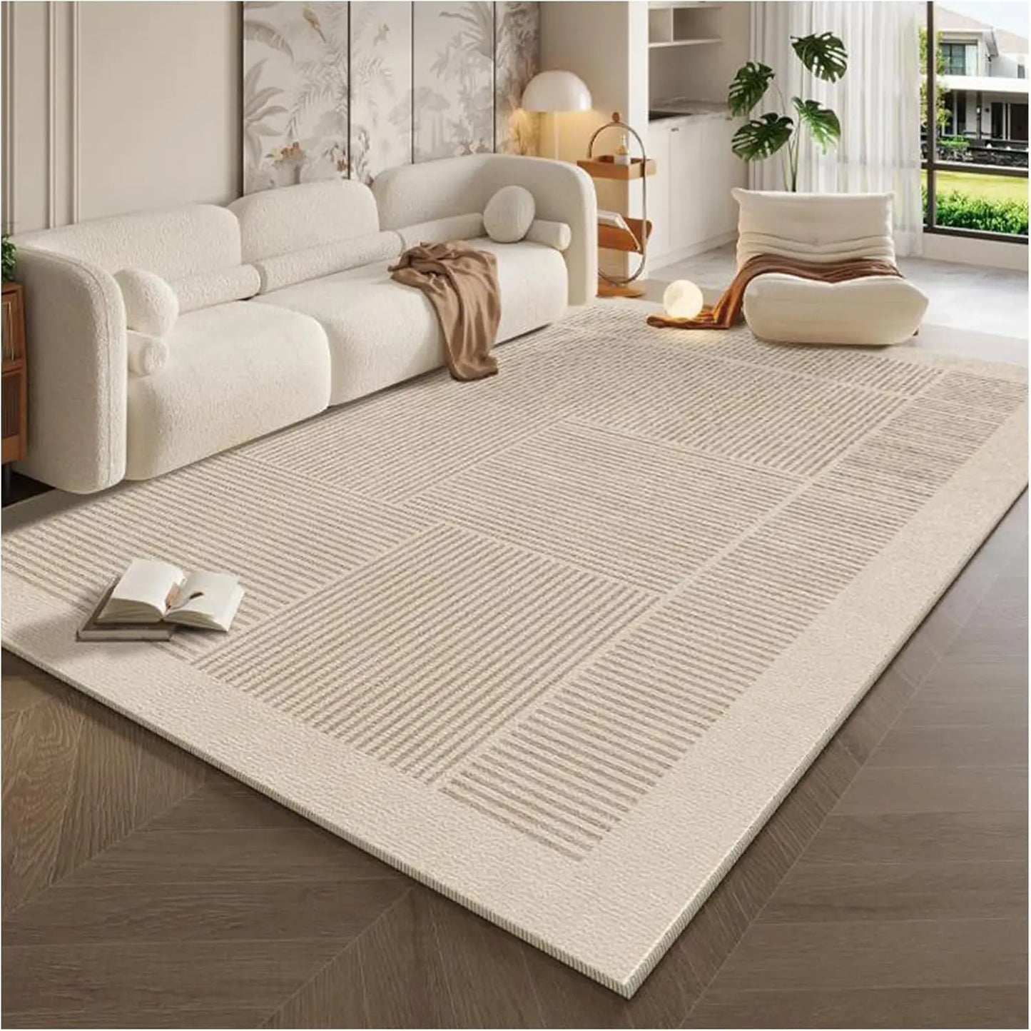 Crystal Velvet Carpet Home Living Room Coffee Table Mat Room Study Cloakroom Floor Mat