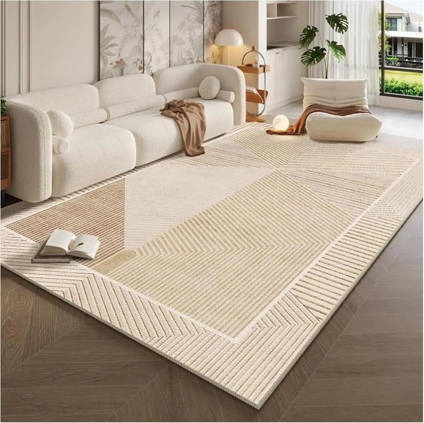 Crystal Velvet Carpet Home Living Room Coffee Table Mat Room Study Cloakroom Floor Mat