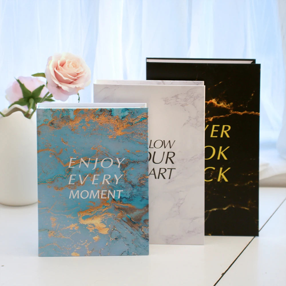 3Pcs/Set Multiple Size Book Villa Hotle Simulation Books Set Props Decor
