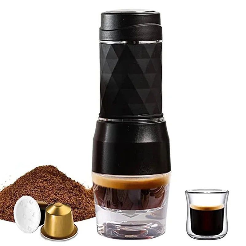 Hot/Cold Water Manual Espresso Maker