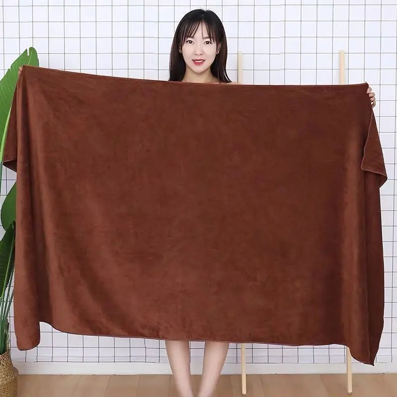 Custom Bath Towe Shower Oversized Towel Laser LOGO for sports, gym, or solon