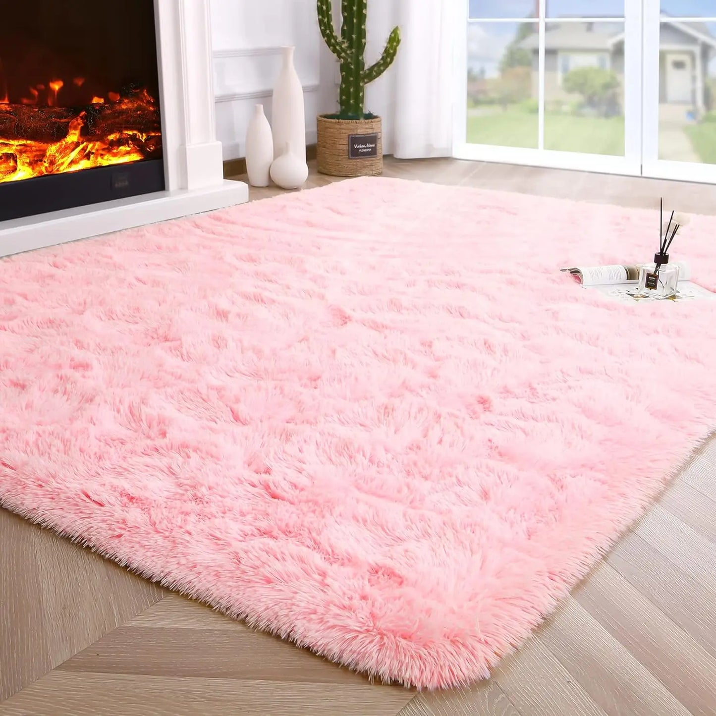 Fluffy Rugs Fuzzy Area Rugs for Room all rooms Soft Carpet Non Slip Rugs for Hardwood Floors Room Decor