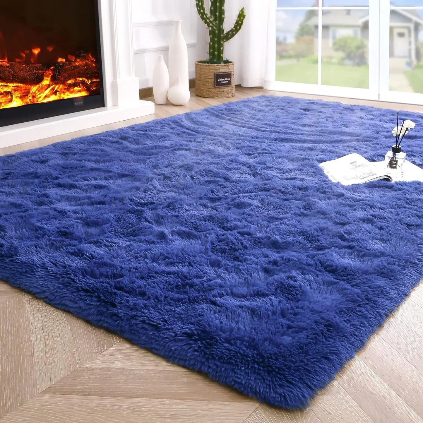 Fluffy Rugs Fuzzy Area Rugs for Room all rooms Soft Carpet Non Slip Rugs for Hardwood Floors Room Decor