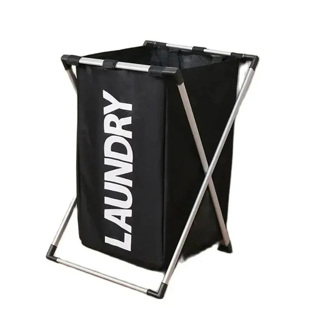 3 Grids Laundry Basket Foldable Dirty Clothes Organizer Waterproof Basket Large Laundry Hamper