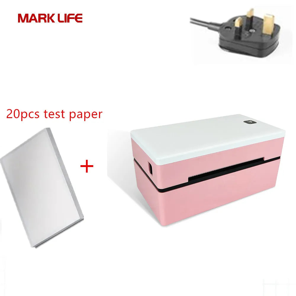 D200 Bluetooth Thermal Label Printer Shipping Label Printer 4X6inch Compatible with iPhone Android Mac Window