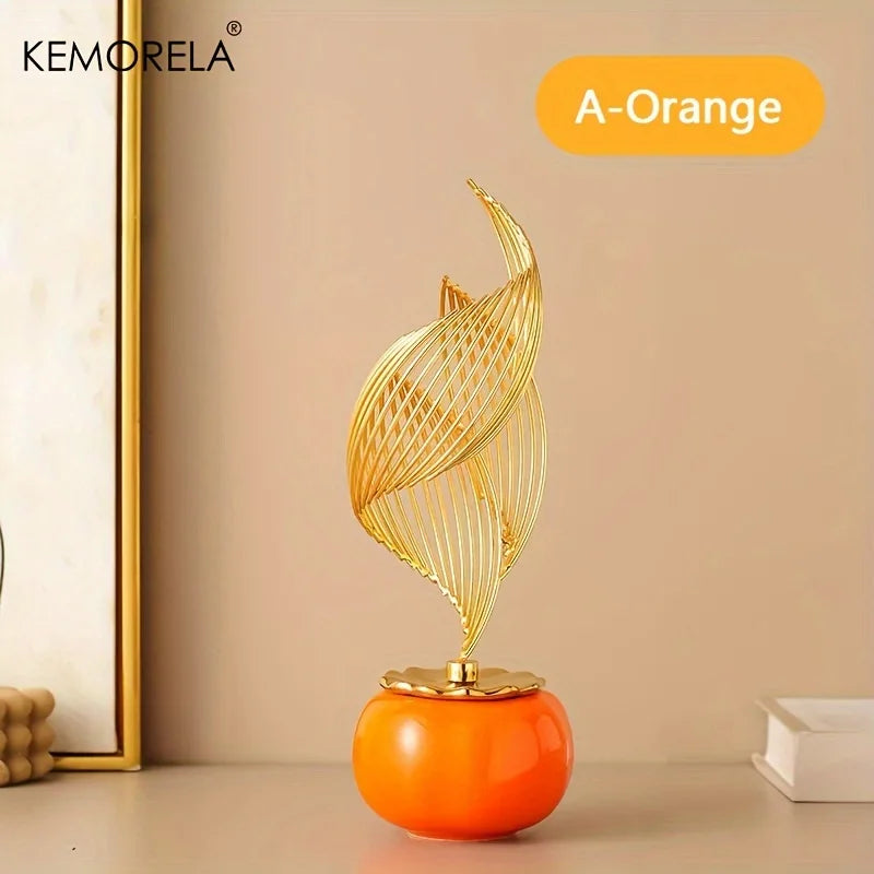 Ceramic Statue Nordic Creative Light Luxury Decor Sculptures and Figurines