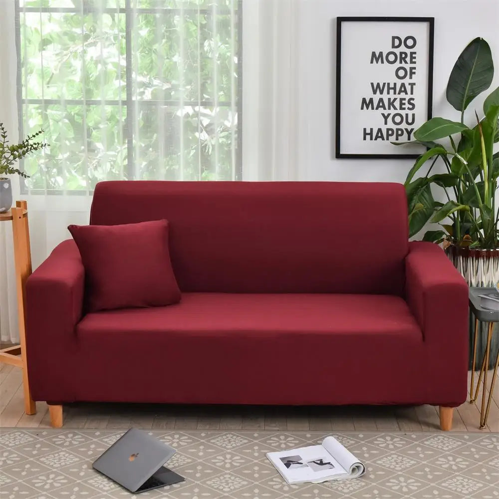Stretch Plaid Slipcover Elastic Sofa for Living Room Sofa Chair Couch Cover Home Decor