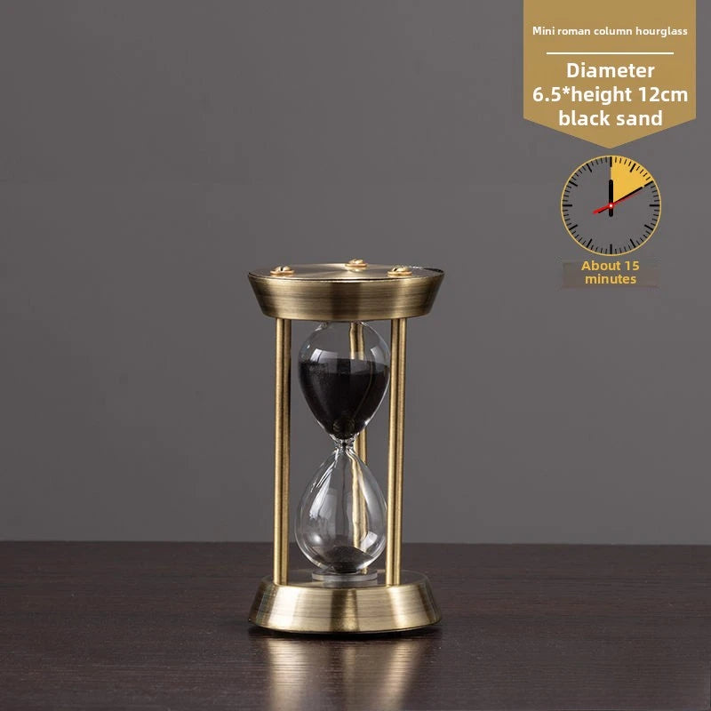 European Creative Metal Hourglass Nordic Modern Home Decor For Any Room