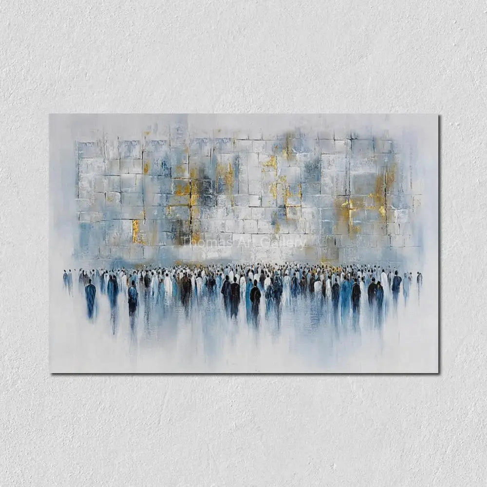 Wall Art Decor Jewish Art Western Blue HD Jerusalem Modern Picture Decor