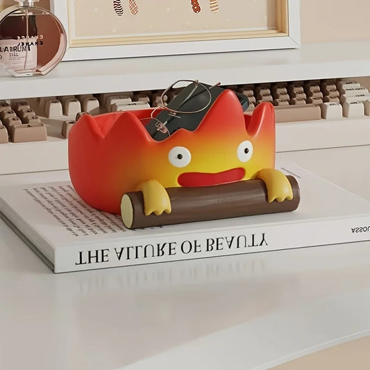 Cartoon Fire Person Tray Creative Animal Storage Creative Animal Storage indoor or outdoor