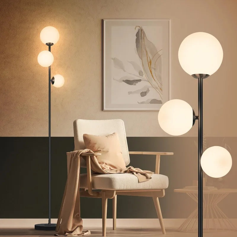 3 Globe Vintage Lamp - 3 Color Options Floor Lamps for Any Room