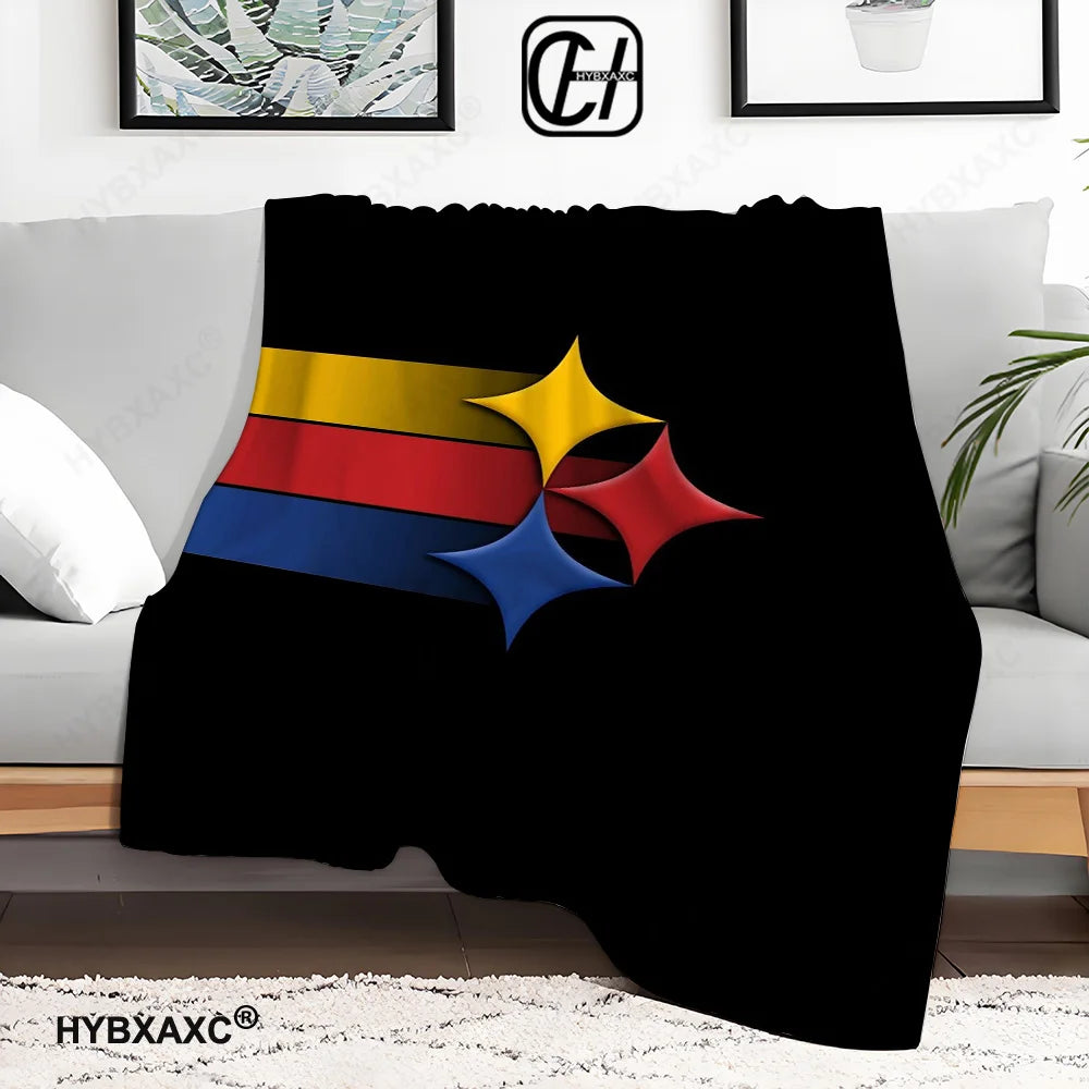 Pittsburgh S-Steelers HD Soft Throw Blanket for All Rooms