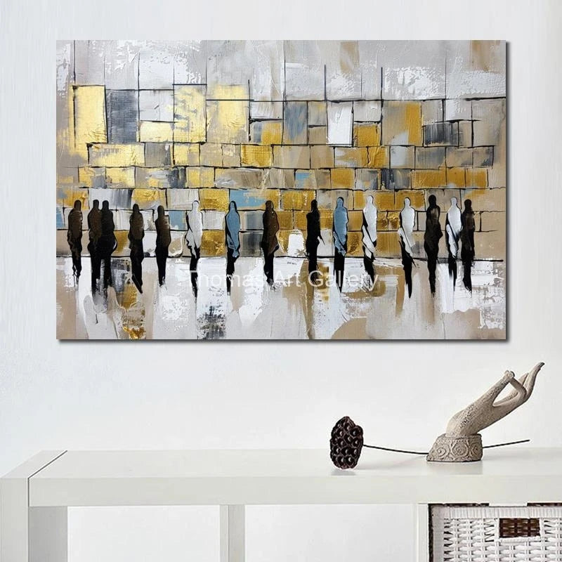 Wall Art Decor Jewish Art Western Blue HD Jerusalem Modern Picture Decor