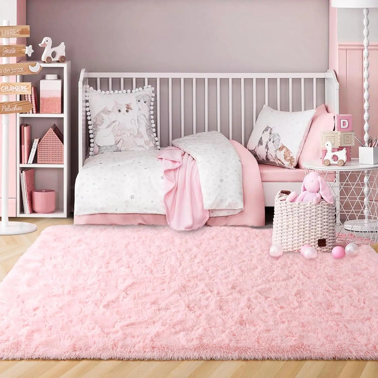 Fluffy Rugs Fuzzy Area Rugs for Room all rooms Soft Carpet Non Slip Rugs for Hardwood Floors Room Decor