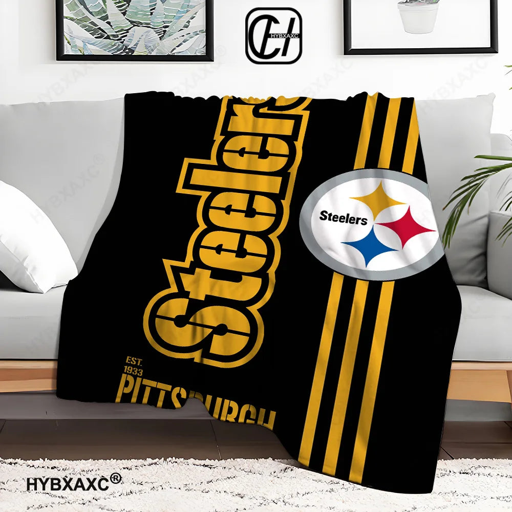 Pittsburgh S-Steelers HD Soft Throw Blanket for All Rooms
