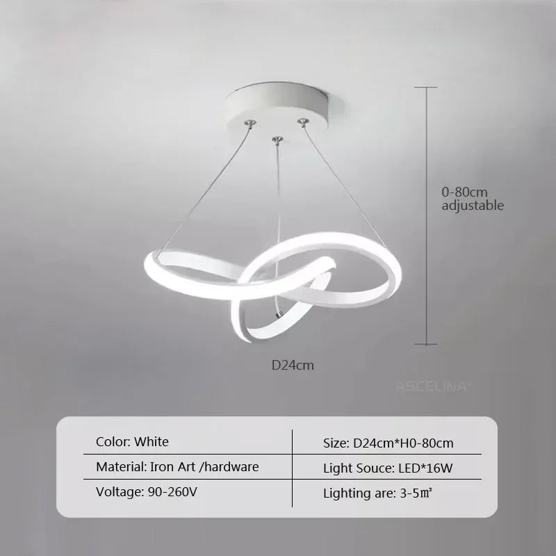 Nordic LED Ceiling Lamp For All Rooms Simple Illumination Light