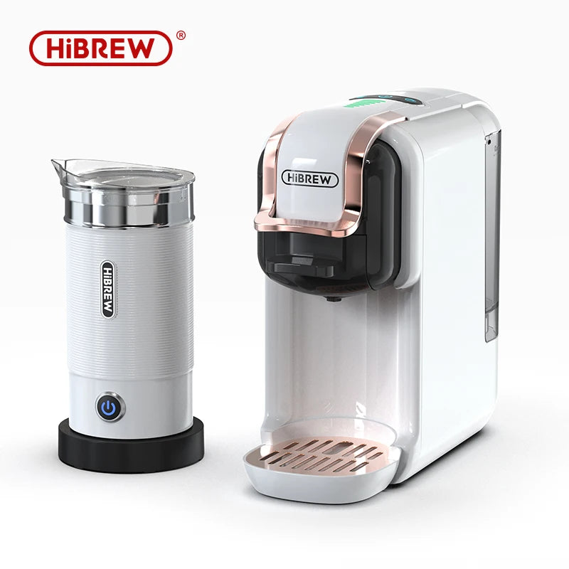 5 in 1 Multiple Capsule Coffee Machine DG Cappuccino Small Capsule ESE Pod Ground Coffee Cafeteria
