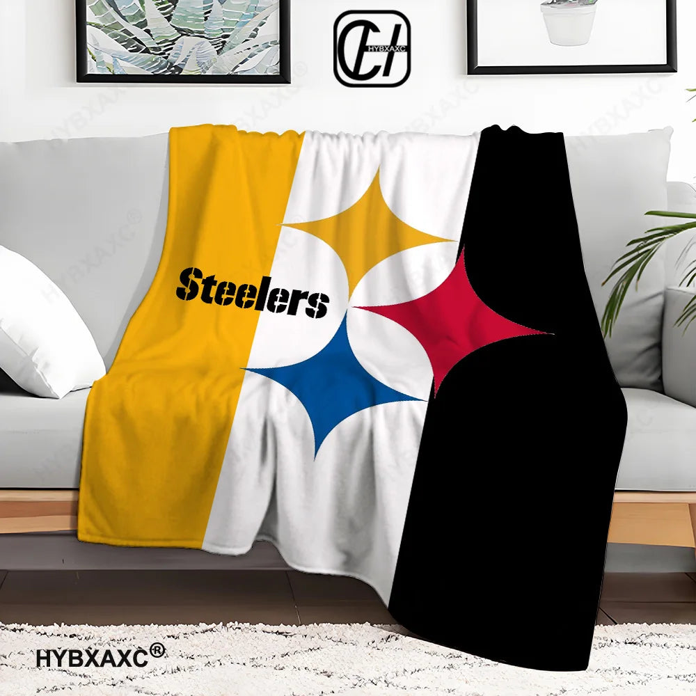 Pittsburgh S-Steelers HD Soft Throw Blanket for All Rooms