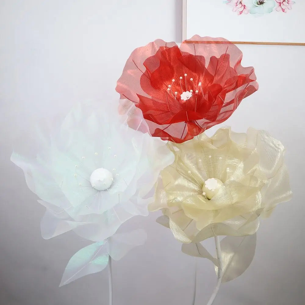 Flower Window Display 3D Flowers Hanging Hollow Flower