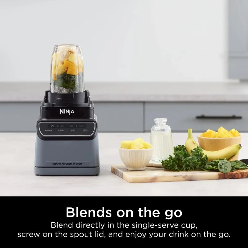 Ninja® Grand Kitchen System 1200, Blender, 4 Preset Auto-® Programs, KS500