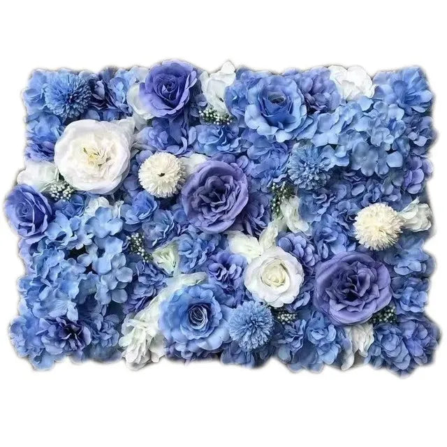 Pink Silk Rose Flower Wall Decoration Backdrop Decor