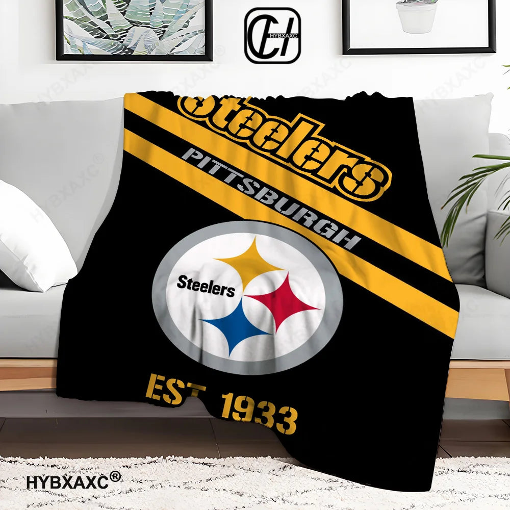 Pittsburgh S-Steelers HD Soft Throw Blanket for All Rooms