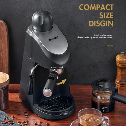 Espresso Machine, Coffee Maker, Espresso and Cappuccino Machine with Milk Froth