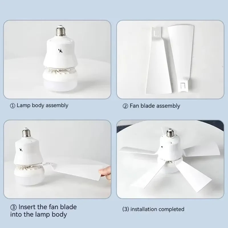 Ceiling Fan With Light Remote Control Dimmable 30W Modern Smart Wireless Fans Lighting For Any Room