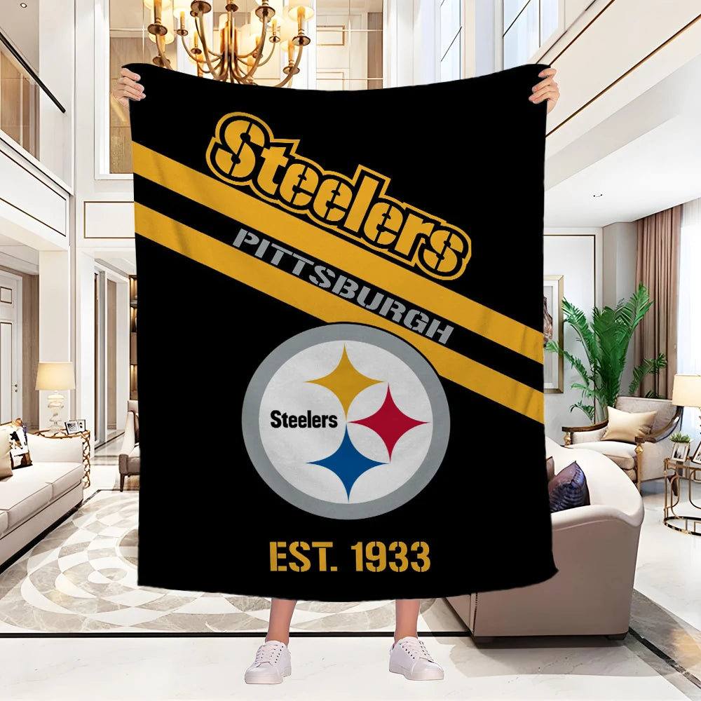 Pittsburgh S-Steelers HD Soft Throw Blanket for All Rooms
