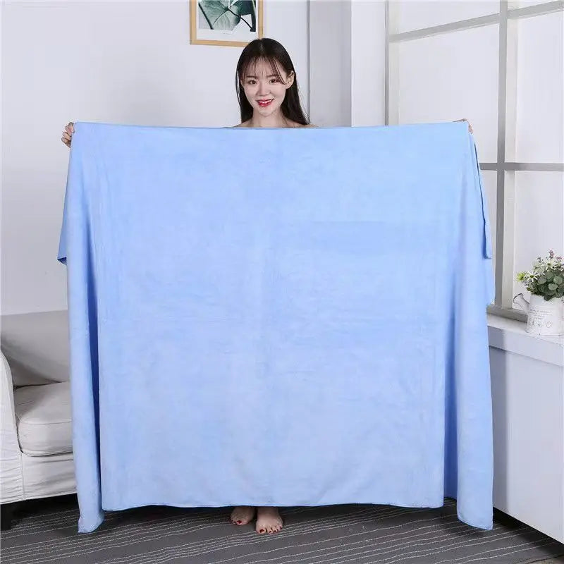 Custom Bath Towe Shower Oversized Towel Laser LOGO for sports, gym, or solon
