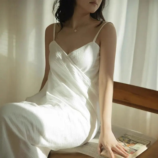 Soft Bathrobe Dress - Cozy Home Wear with Towel Set, Lounge Dress