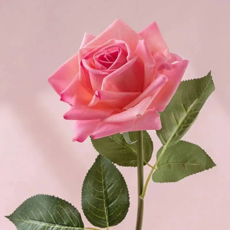 4Pcs Moisturizing Rose Flower Real Touch Flowers Rose Bouquet Party Home Decor