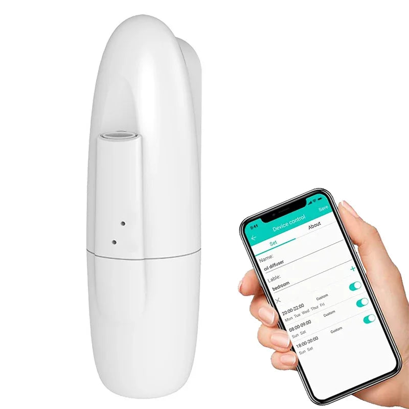 Smart Aroma Essential Oil Diffuser Bluetooth APP Control Plug-in Wall Scent Aromatherapy Machine