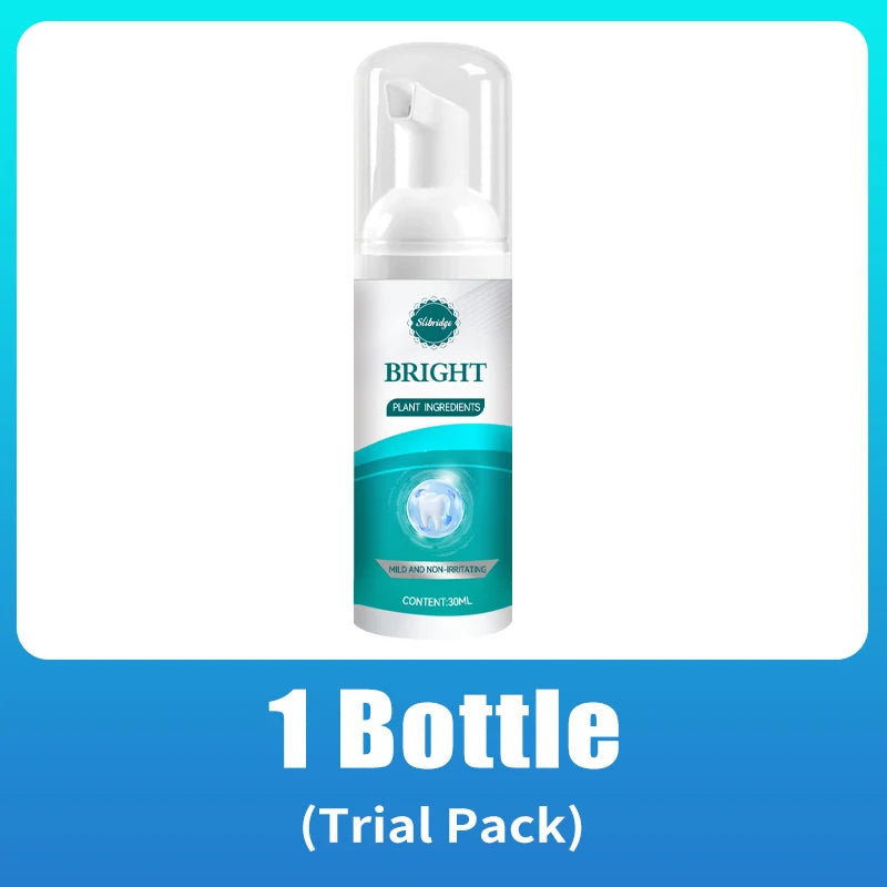 Teeth cleaning care tools, oral foam