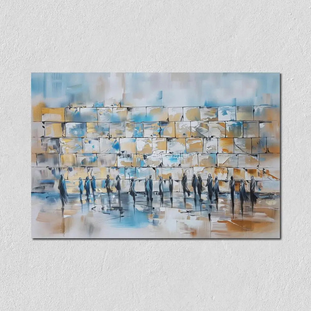 Wall Art Decor Jewish Art Western Blue HD Jerusalem Modern Picture Decor