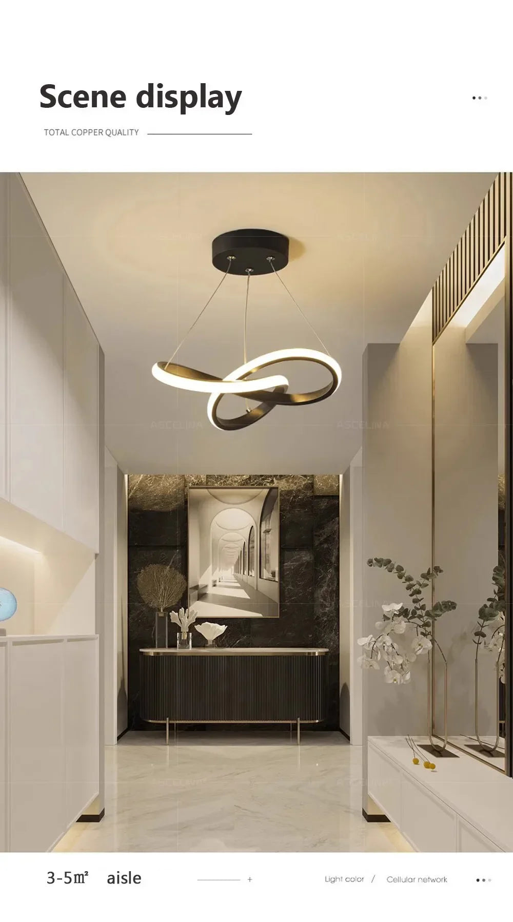 Nordic LED Ceiling Lamp For All Rooms Simple Illumination Light