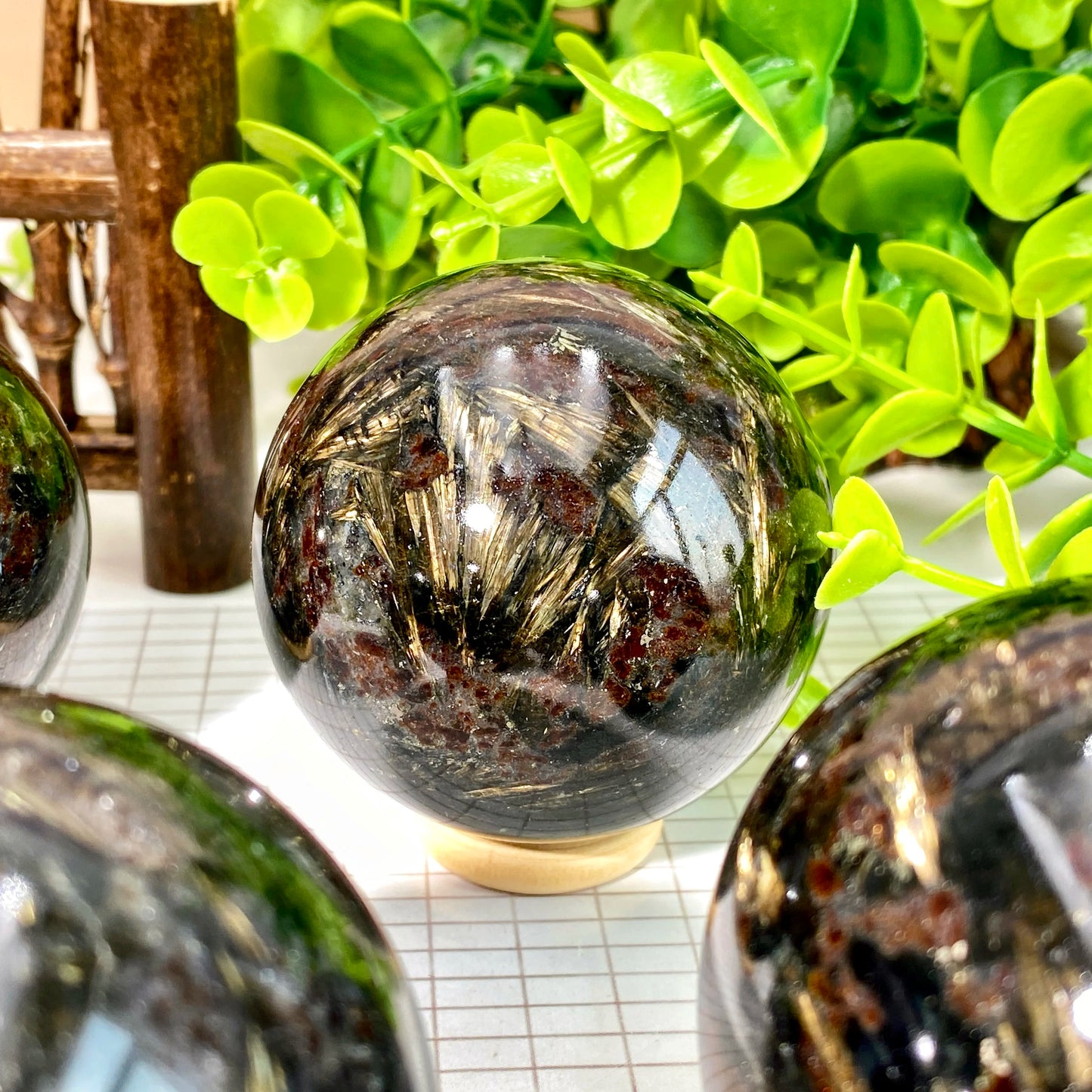 1PC Random High Quality Fireworks Sphere Natural Crystal Crystal Decoration