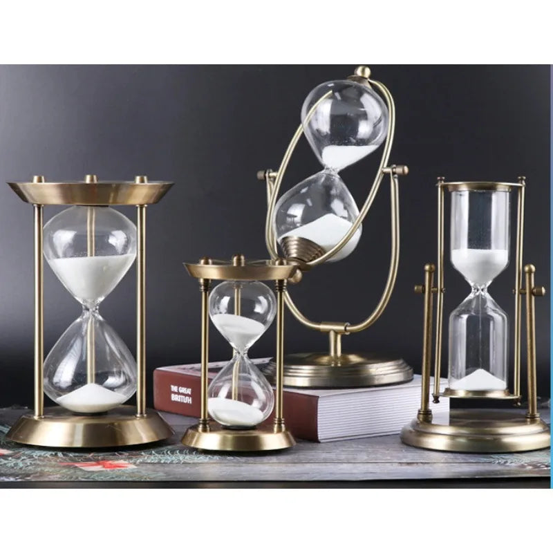 European Creative Metal Hourglass Nordic Modern Home Decor For Any Room