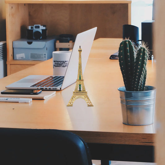 Light Up Eiffel Tower Paris Building Led Eiffel Tower Night Light Metal Architecture Model Home Decor