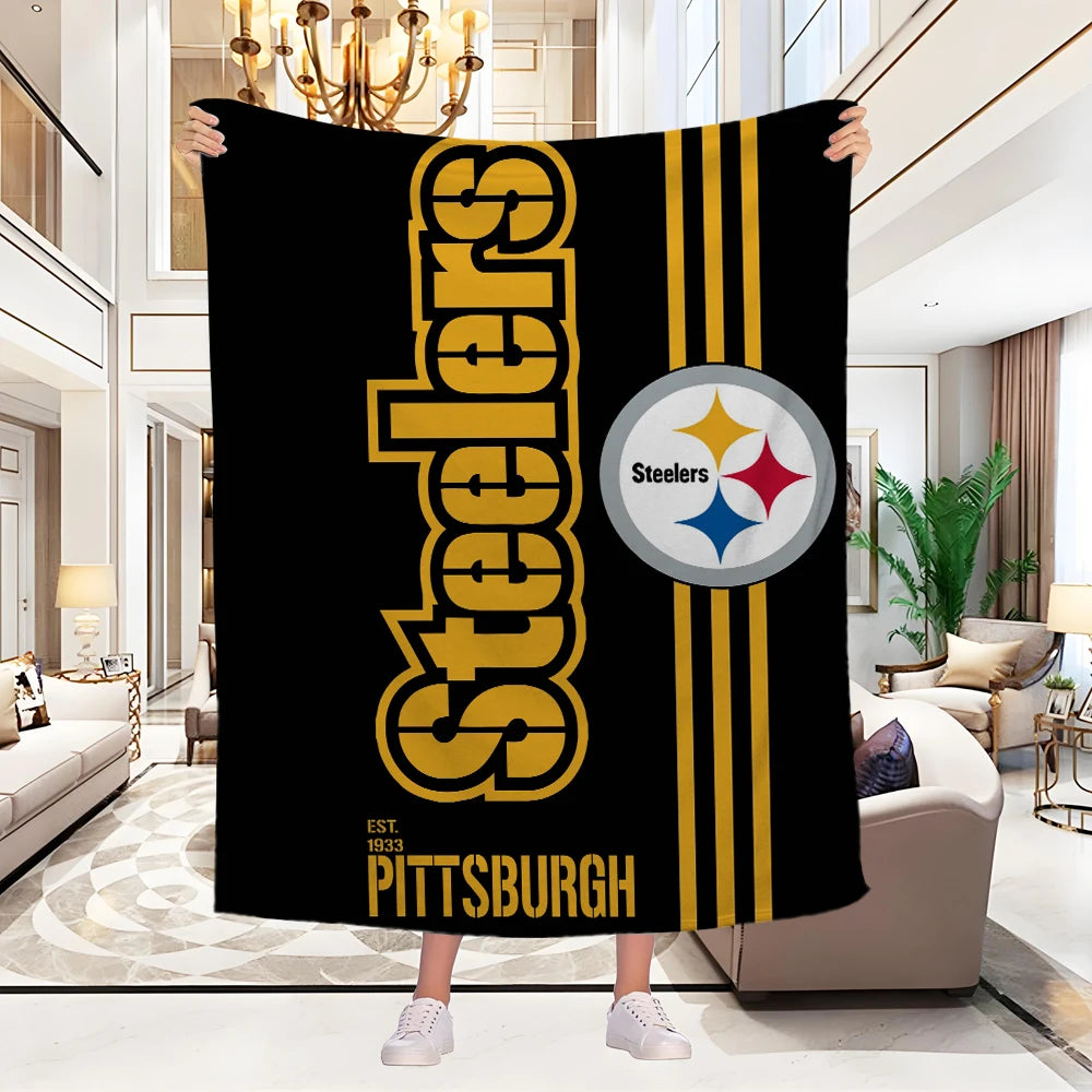 Pittsburgh S-Steelers HD Soft Throw Blanket for All Rooms