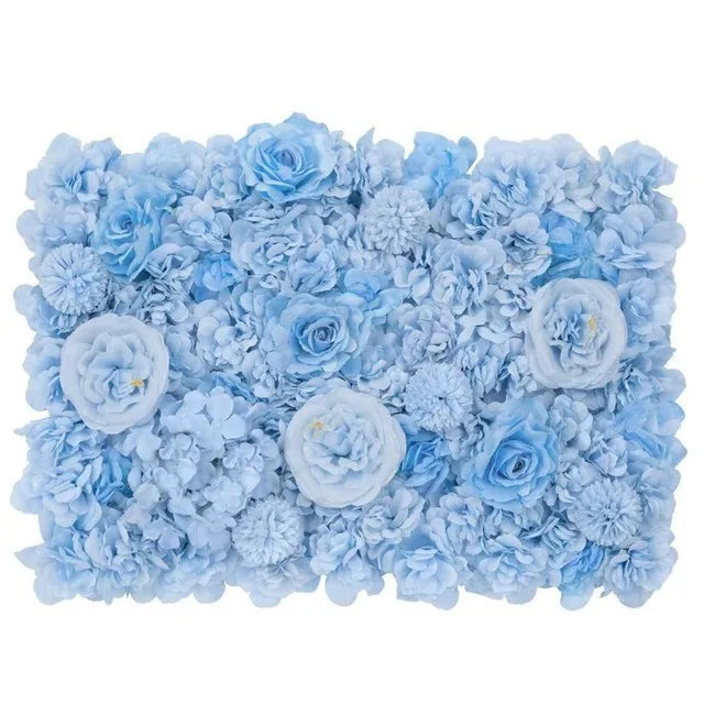Pink Silk Rose Flower Wall Decoration Backdrop Decor