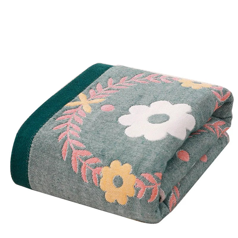 Cotton Gauze Bath Towel Set, Bathroom, High Quality,