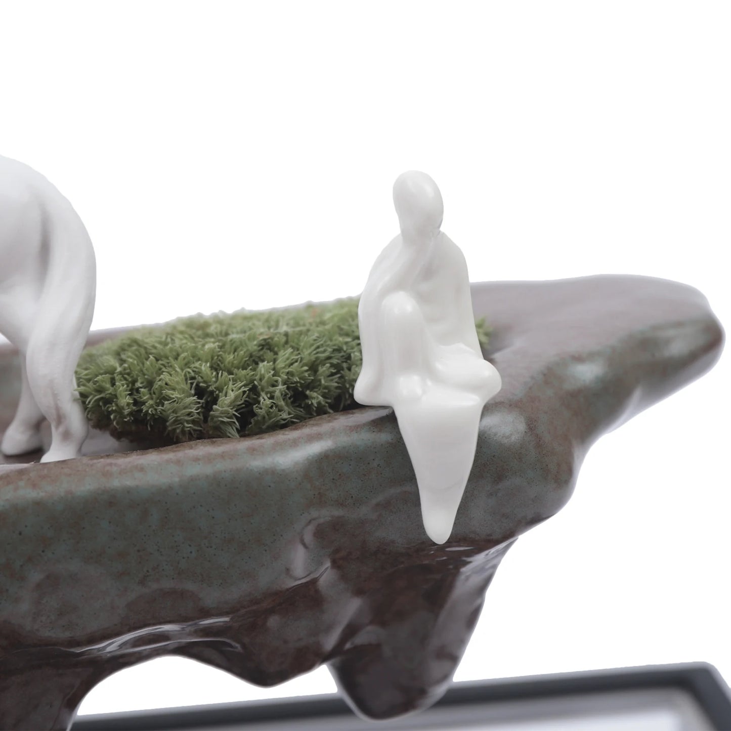 Waterfall Fountain Aquariums and Stones 110V Water Fountain Tabletop