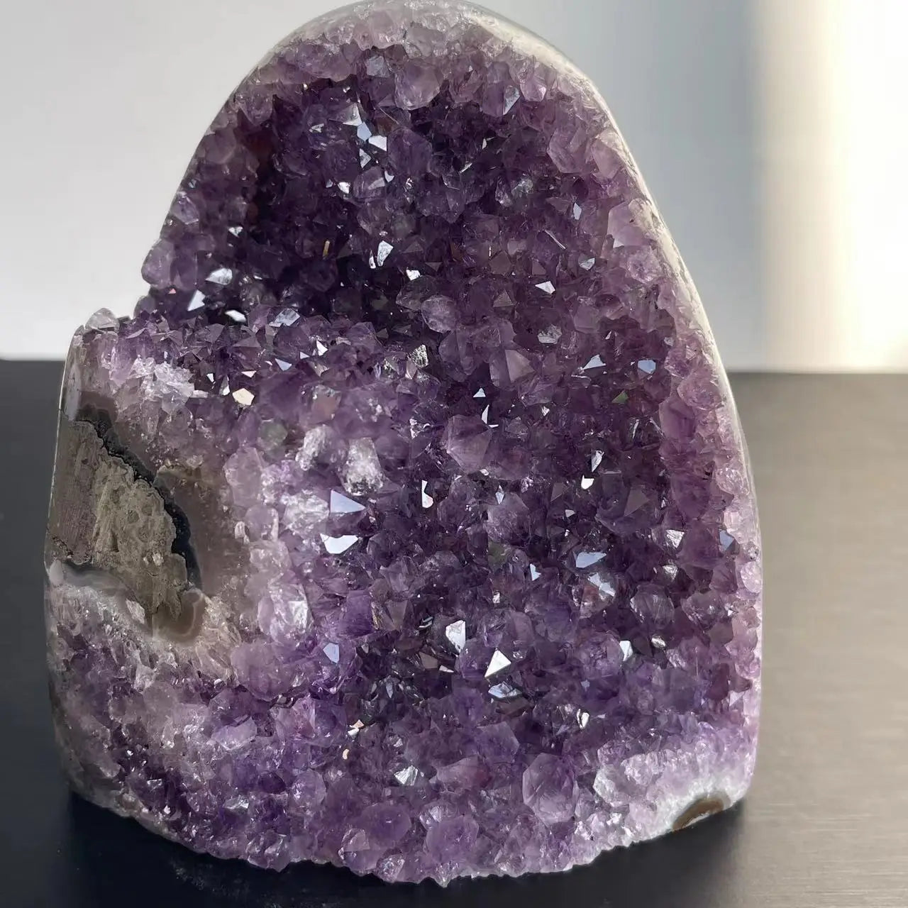 1PC Natural Amethyst Crystal Cluster Quartz Raw Crystals Healing Stone Purple Cornucopia Feng Shui Stone