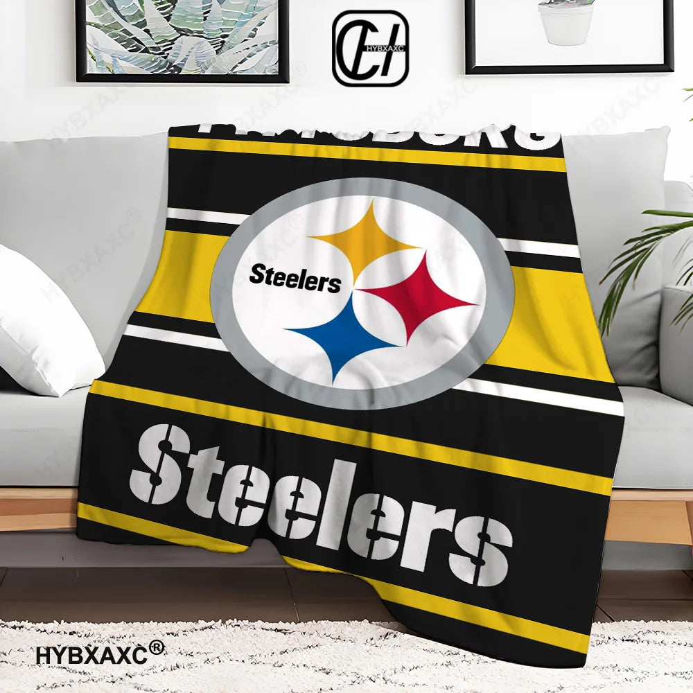 Pittsburgh S-Steelers HD Soft Throw Blanket for All Rooms