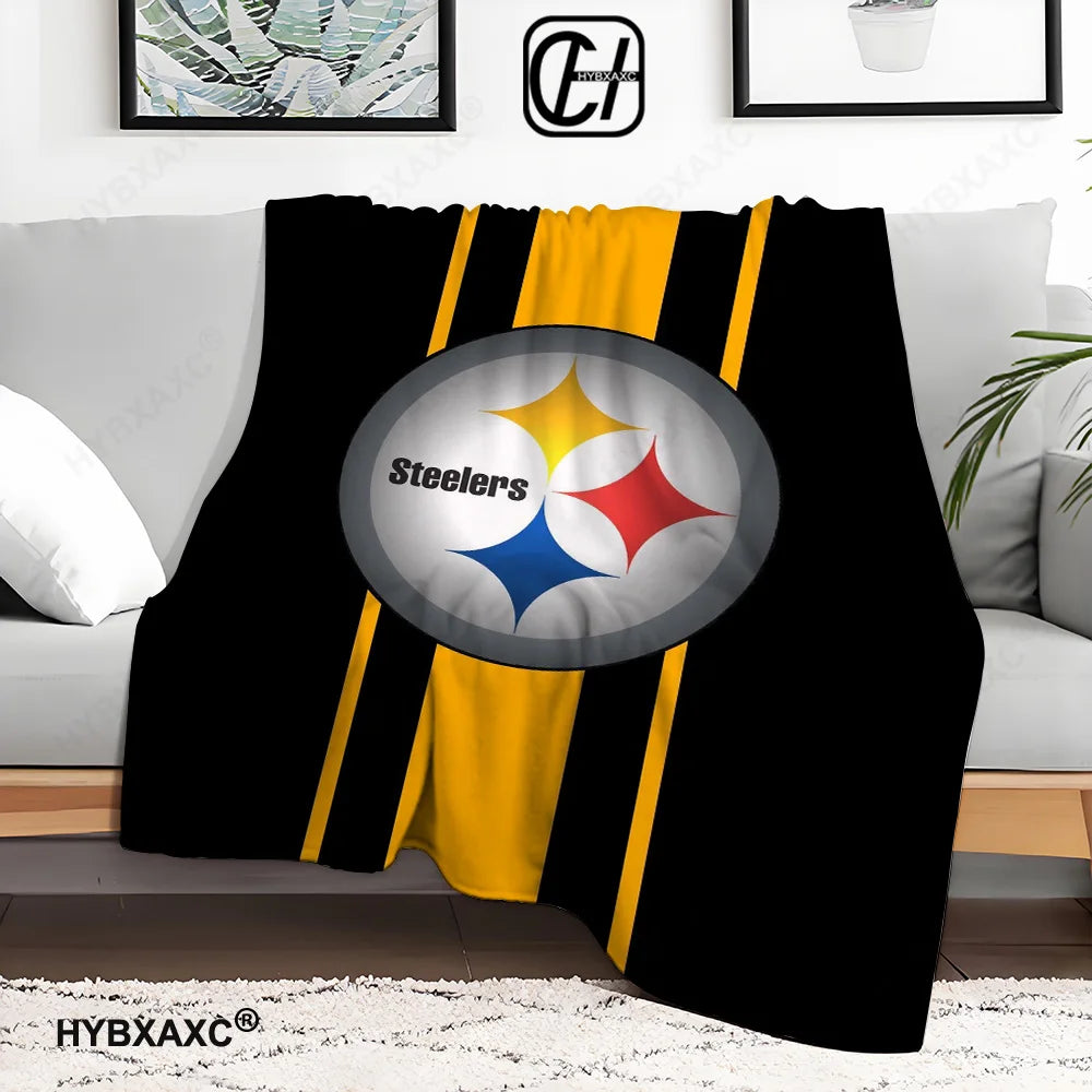 Pittsburgh S-Steelers HD Soft Throw Blanket for All Rooms