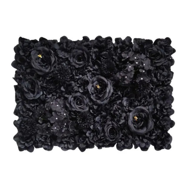 Pink Silk Rose Flower Wall Decoration Backdrop Decor