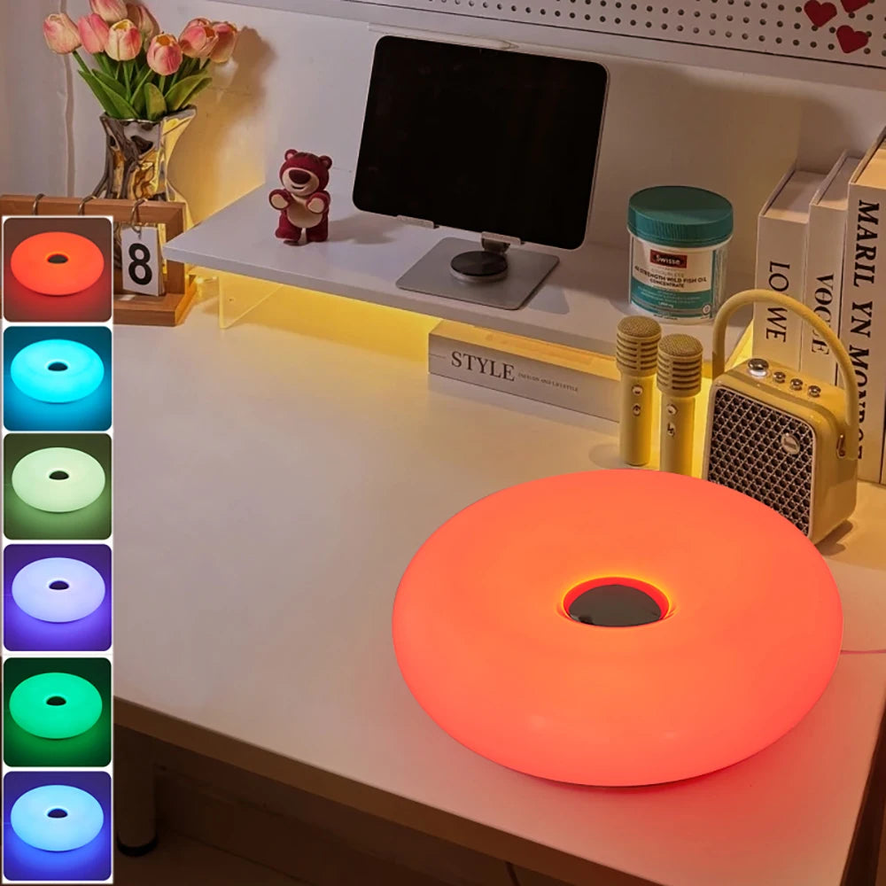 table lamp USB plug lamp for all rooms donut ambient light