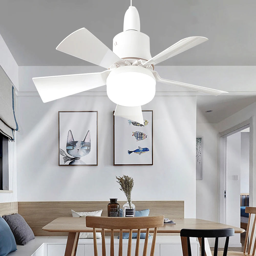 Ceiling Fan With Light Remote Control Dimmable 30W Modern Smart Wireless Fans Lighting For Any Room